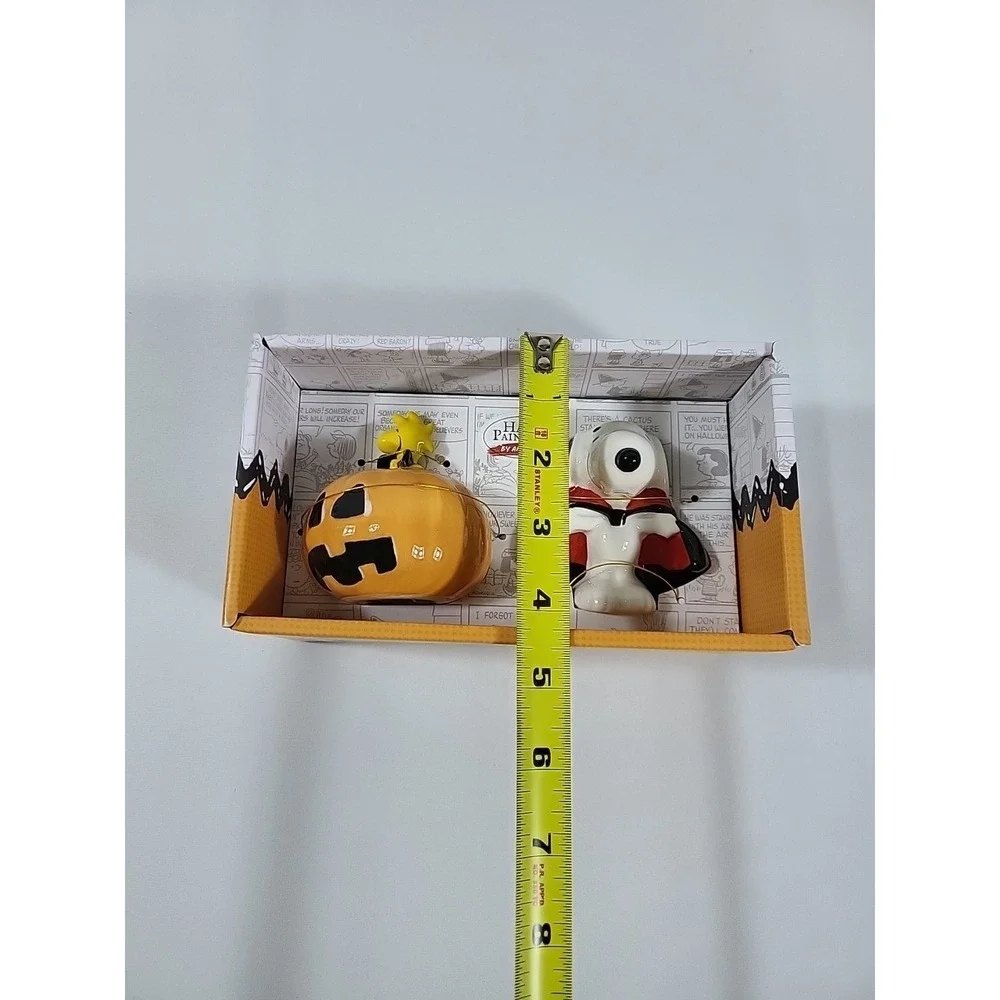 Peanuts New Zrike 2025 Snoopy & Woodstock Halloween Salt & Pepper Shaker Set